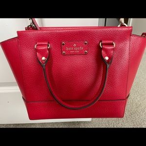 Red Kate Spade purse